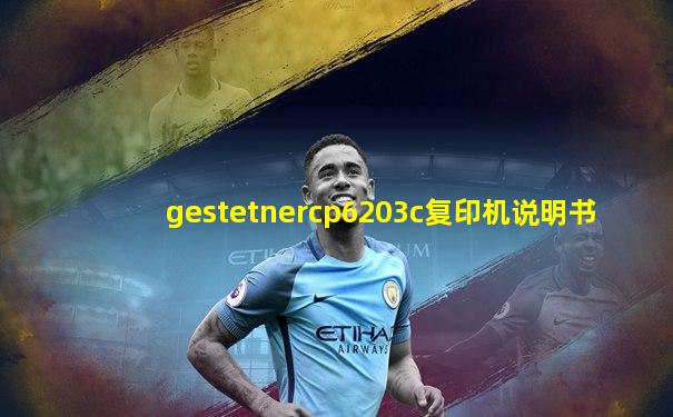 gestetnercp6203c复印机说明书
