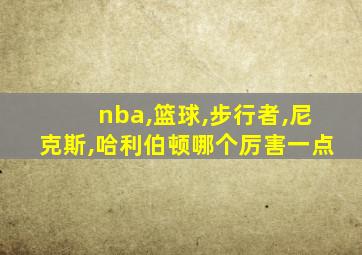 nba,篮球,步行者,尼克斯,哈利伯顿哪个厉害一点