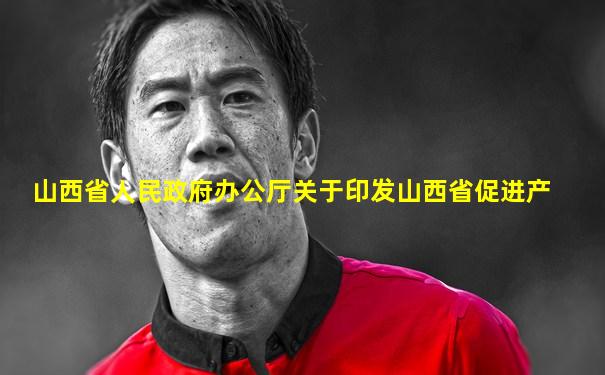 山西省人民政府办公厅关于印发山西省促进产
